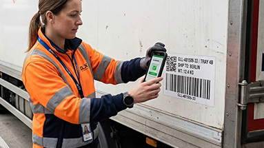 Real Time Electronic Ticket System - Truck Load Management Software - phone-scanner-1